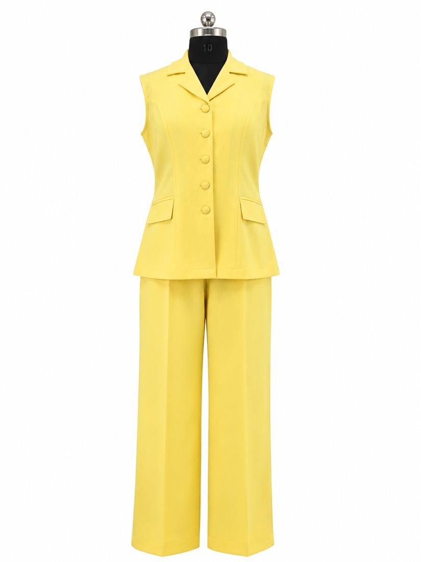 Yellow Waistcoat Co-ord